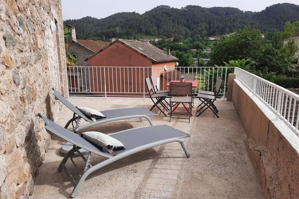 Saint Fortunat Sur Eyrieux : Gite 4 A 6 Personnes Exterior foto